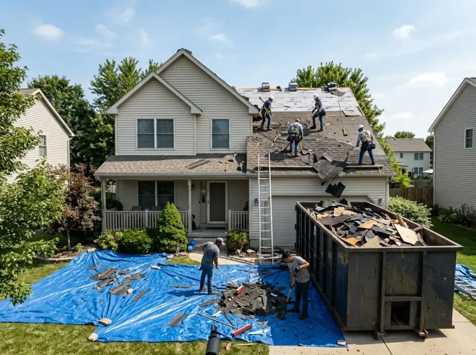 roof-replacement-debris-remova-004 — frequently asked questions, Cheapest Dumpster Rentals in Clarksville, AR